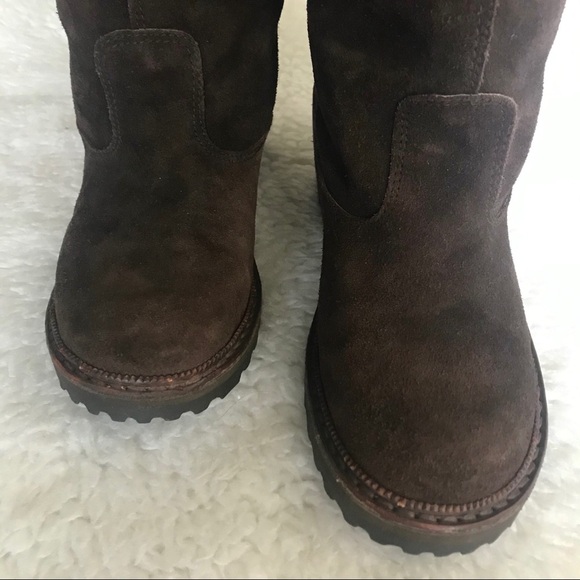 Vintage Diadora Suede Leather Boots NWOT size 7 - Picture 4 of 16